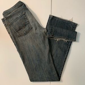 7 For All Mankind Bootcut 29”waist. Awesome color!